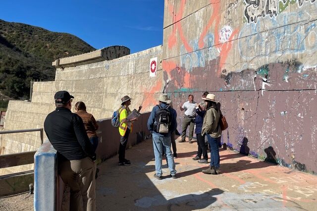 WATERSHED COUNCIL VISITS MATILIJA DAM