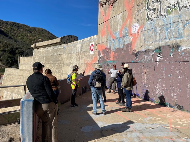 WATERSHED COUNCIL VISITS MATILIJA DAM